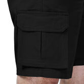 Big &amp; Tall Stretch Cargo Short, Graphite view# 5