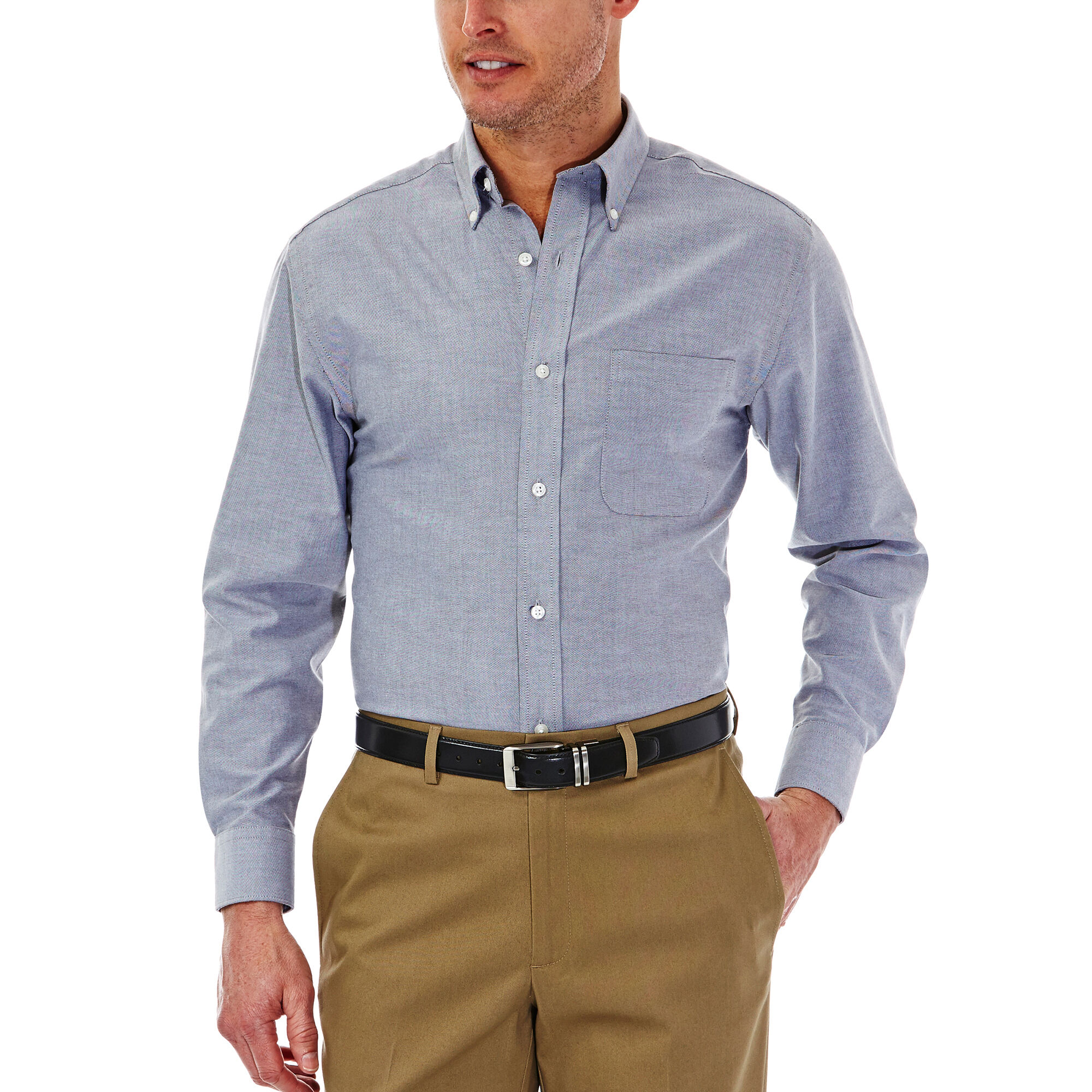 Solid Oxford Dress Shirt