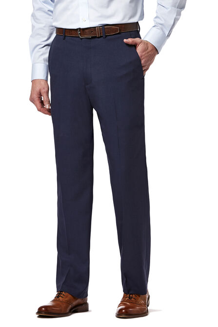 Expandomatic Stretch Heather Dress Pant, BLUE view# 1