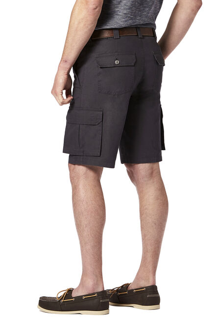 Canvas Cargo Short, Military Green view# 2