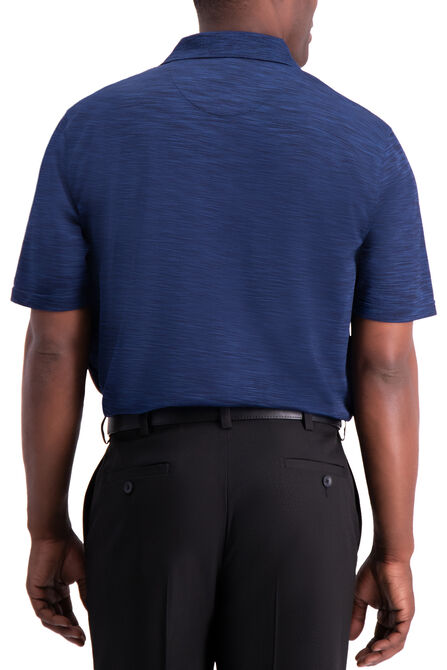 Cool 18&reg; Space Dye Polo, Navy view# 2