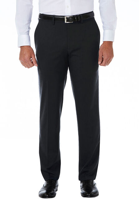 J.M. Haggar Premium Stretch Shadow Check Suit Pant, Black view# 1