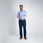 Light Blue Plaid Dress Shirt,  view# 4