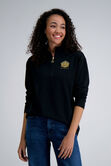 Pro Football Hall of Fame X Haggar &ndash; Long Sleeve Ribbed Quarter Zip,  view# 2