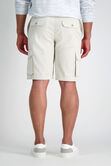 Stretch Cargo Short with Tech Pocket, Putty view# 4