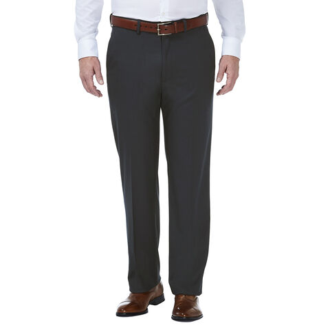 J.M. Haggar Grid Suit Pant, Black / Charcoal