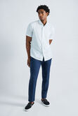 Short Sleeve Seersucker Performance Button-Down Shirt,  view# 3