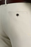 J.M. Haggar Premium Stretch Suit Pant - Flat Front, Natural view# 2