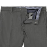 J.M. Haggar 4-Way Stretch Suit Pant - Plain Weave, Heather Grey view# 5