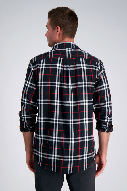 Long Sleeve Flannel Plaid Shirt,  view# 2