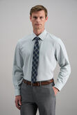 Smart Wash&reg; Dress Shirt - Dark Green Check, Dark Green view# 2