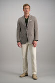 J.M. Haggar Mini Dobby Sport Coat, Mocha view# 3