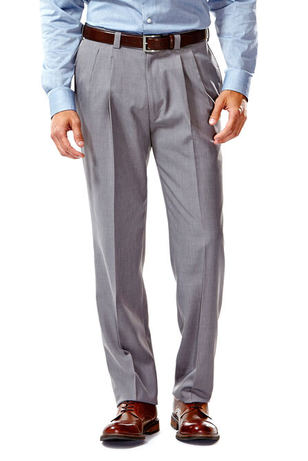 E-CLO&trade; Stria Dress Pant, Light Beige view# 1