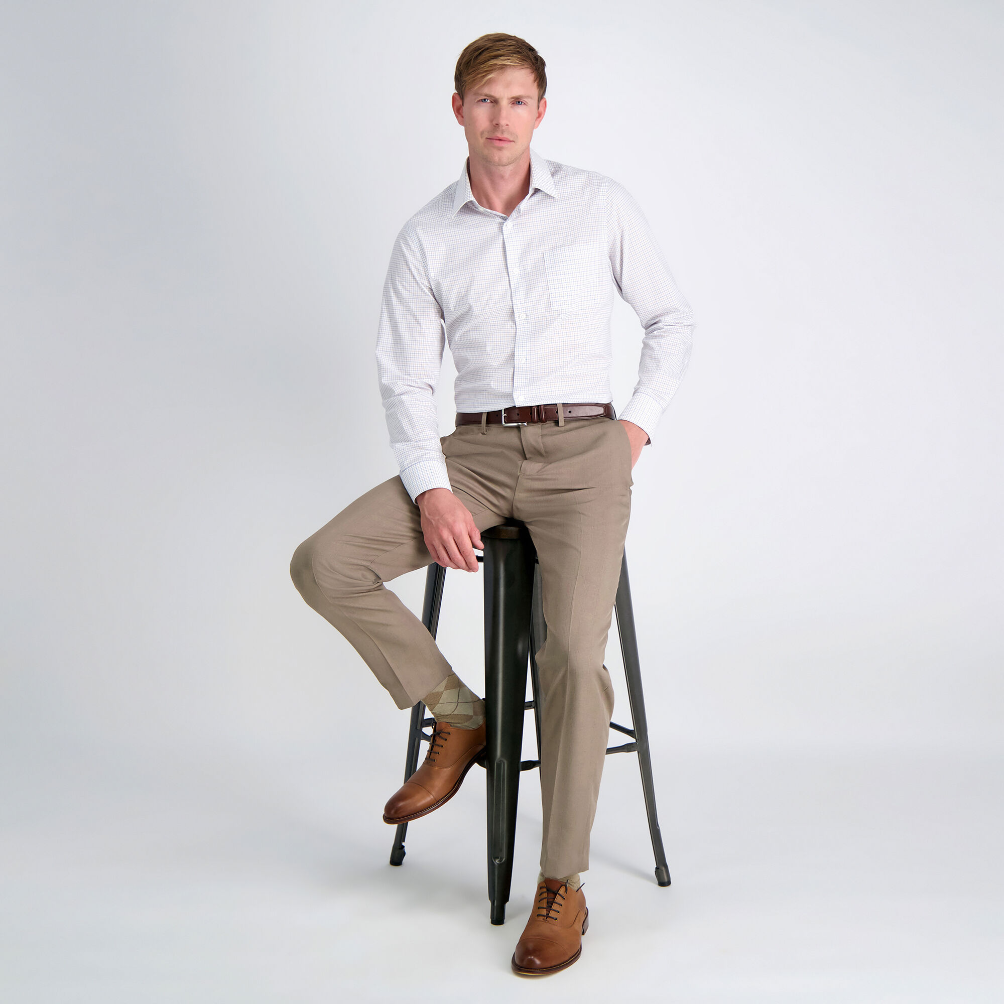Haggar slim eclo stretch slacks online