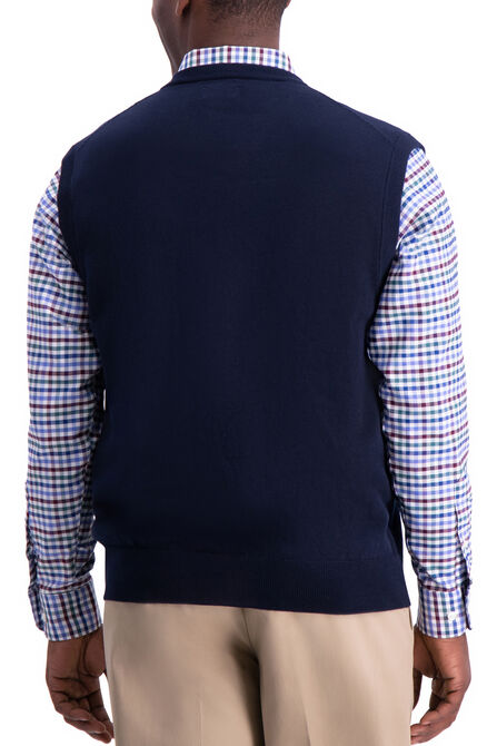 Sweater Vest, Navy view# 2