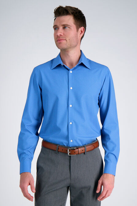 Smart Wash&reg; Dress Shirt - Navy,  view# 1