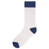 Coolwood Stripe Socks, Brown Heather view# 1