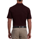 Cool 18&reg; Pro Block Textured Golf Polo, Windsor WIne view# 2