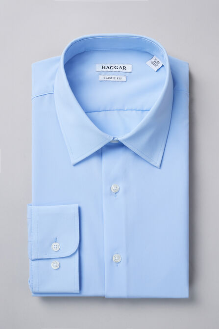 Smart Wash&reg; Dress Shirt - Blue,  view# 1