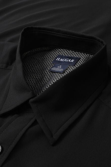 The Active Series&trade; Long Sleeve Solid Hike Shirt, Black view# 6