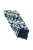 Block Plaid Tie, Sage view# 4