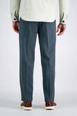 Premium Comfort Dress Pant - Subtle Plaid, Medium Grey view# 4