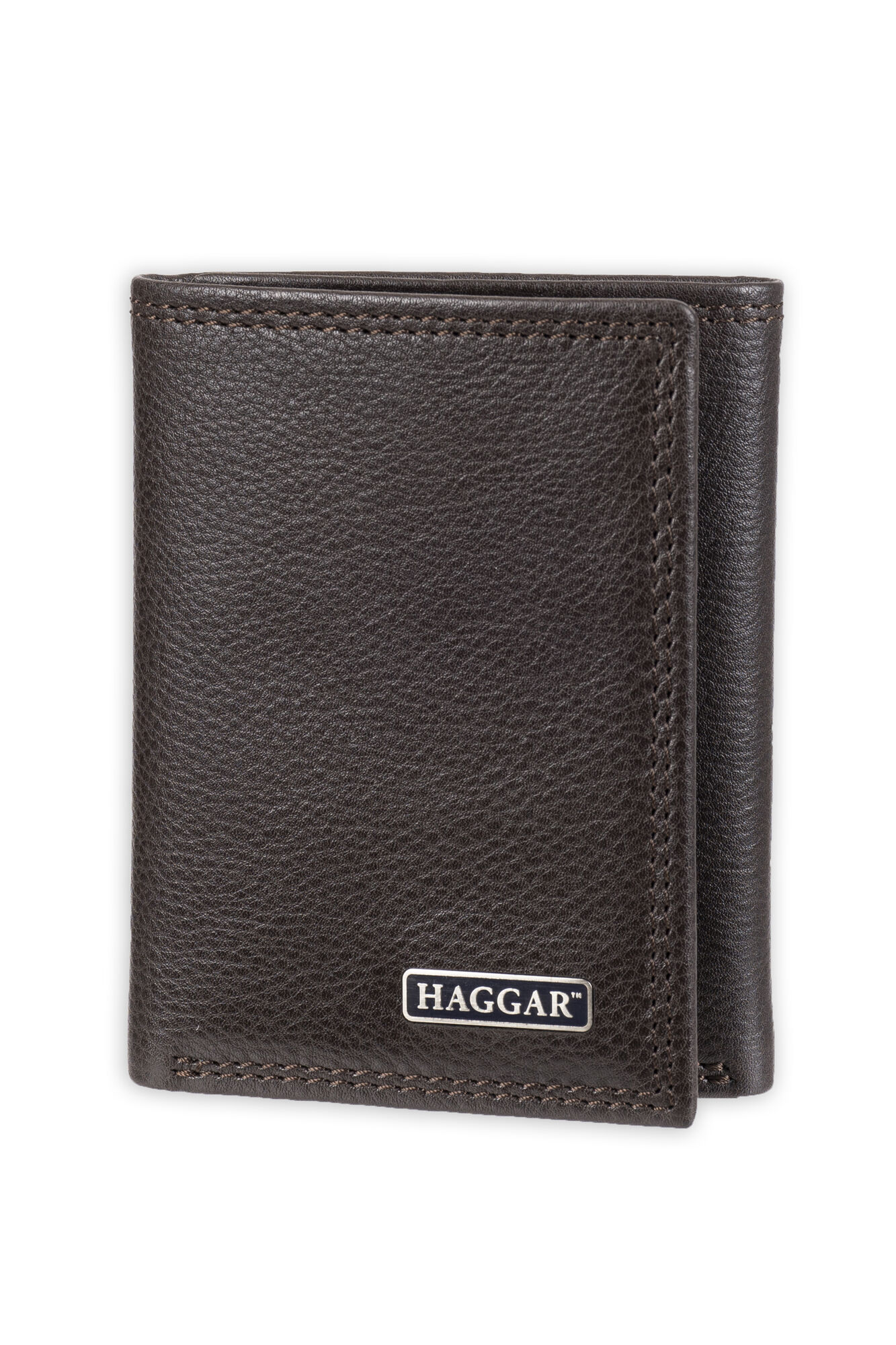 Haggar Rfid Atwood Trifold Wallet Brown (31HH110001) photo