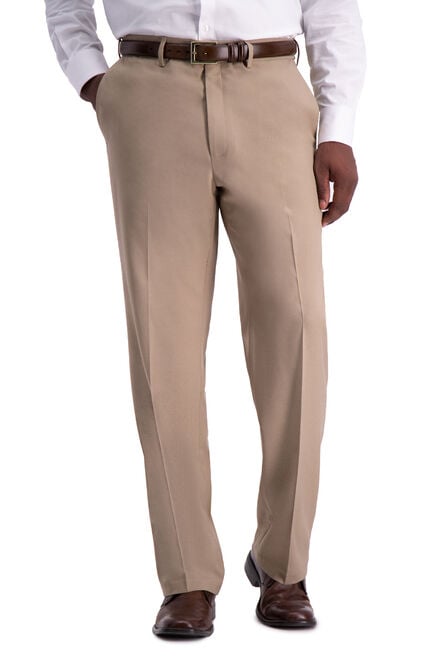 Premium Comfort Dress Pant, Khaki view# 1