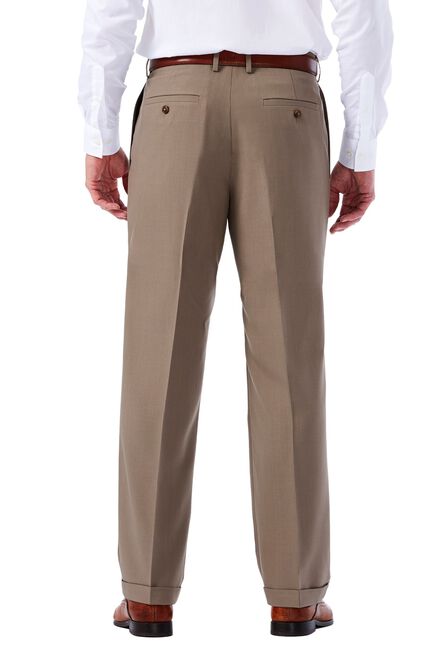 E-CLO&trade; Glen Plaid Dress Pant,  Dark Taupe view# 3