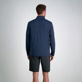 The Active Series&trade; Quarter Zip Heather Jersey, Heather Navy view# 2