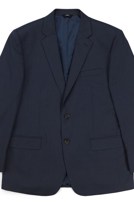 J.M. Haggar Houndstooth Suit Jacket, Navy view# 4