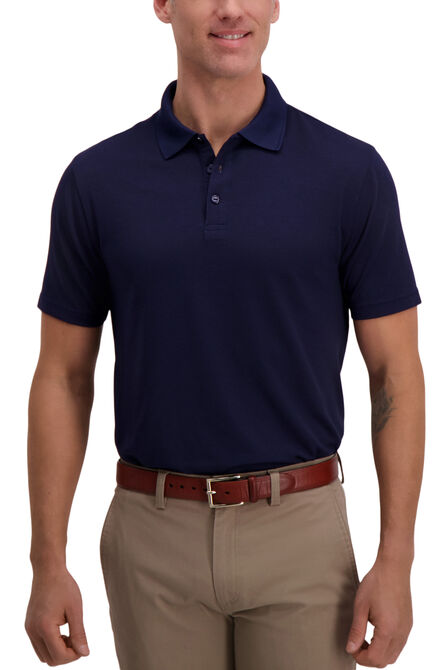 Cool 18&reg; Golf Polo, Peacoat view# 1