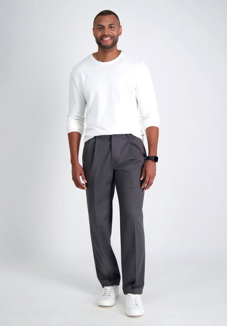 Elastic Waist Stretch Dress Pants for Men