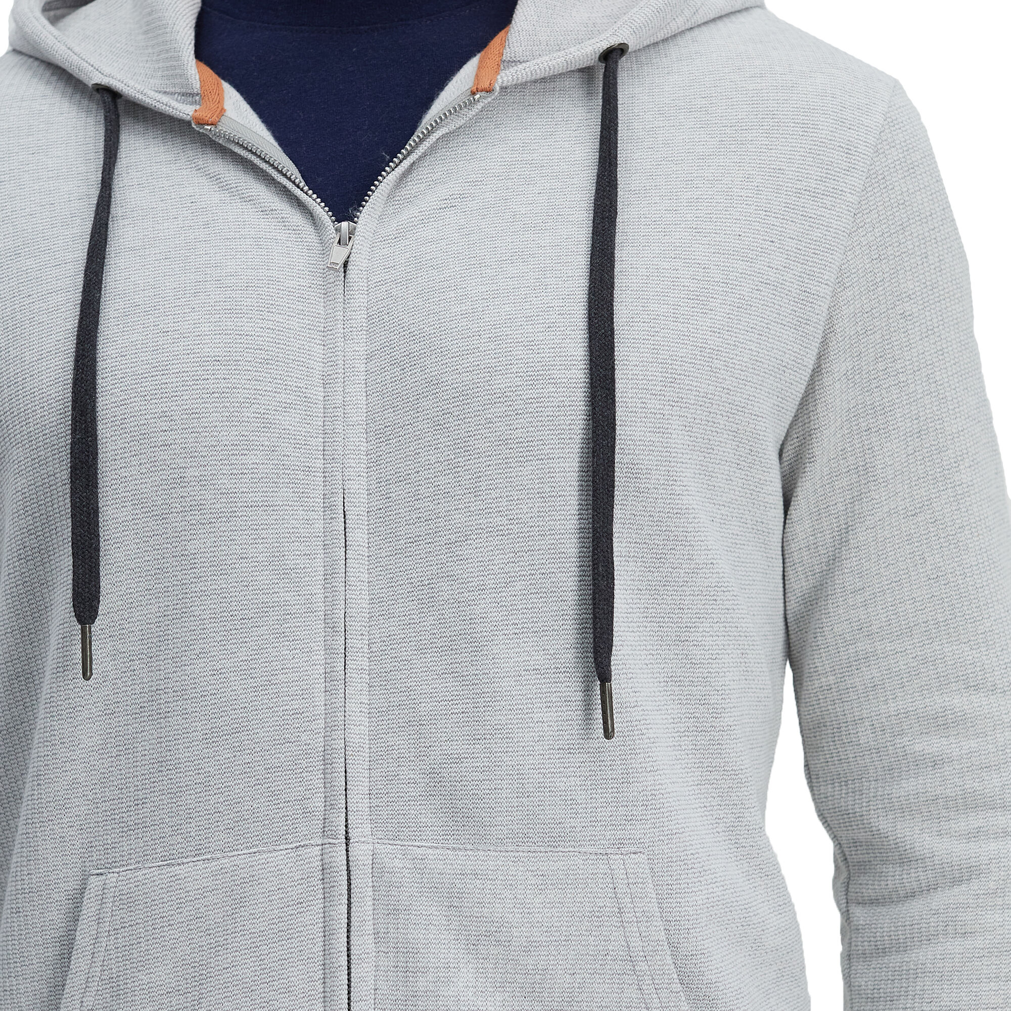 Plain grey zip up jacket store