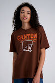 Pro Football Hall of Fame X Haggar - Canton Graphic Tee,  Brown #369 view# 2