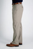 J.M. Haggar Dress Pant - Sharkskin, Oatmeal view# 3