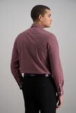 Premium Comfort Dress Shirt -  Dark Red Check, Red view# 4
