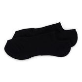 Performance Solid No Show Socks, Black view# 1