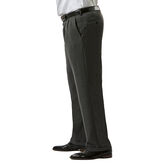 Big &amp; Tall J.M. Haggar Premium Stretch Suit Pant - Pleated Front, Dark Heather Grey view# 2