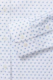 Premium Comfort Dress Shirt -  White &amp; Blue, White view# 5