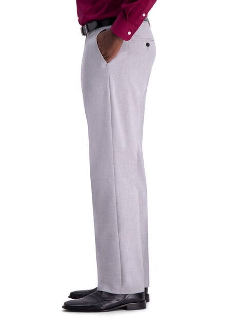 J.M. Haggar 4-Way Stretch Dress Pant, Light Grey