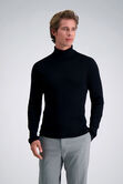 Long Sleeve Turtleneck Sweater, Black view# 1