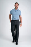J.M. Haggar 4-Way Stretch Dress Pant - Sharkskin Windowpane,  view# 5