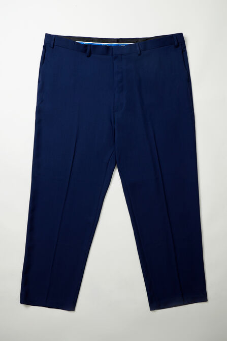 Big &amp; Tall Smart Wash&reg; Suit Separate Pant, Midnight view# 6