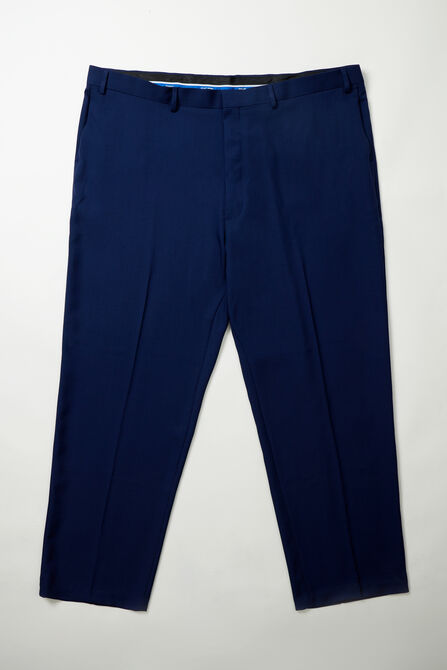 Big &amp; Tall Smart Wash&trade; Suit Separate Pant, Midnight view# 6
