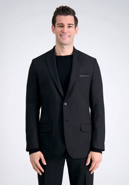 Smart Wash&reg; Suit Jacket, Black