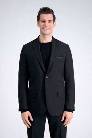 Smart Wash&trade; Suit Jacket, Black