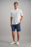Short Sleeve Performance Button-Down Shirt, Pink view# 3