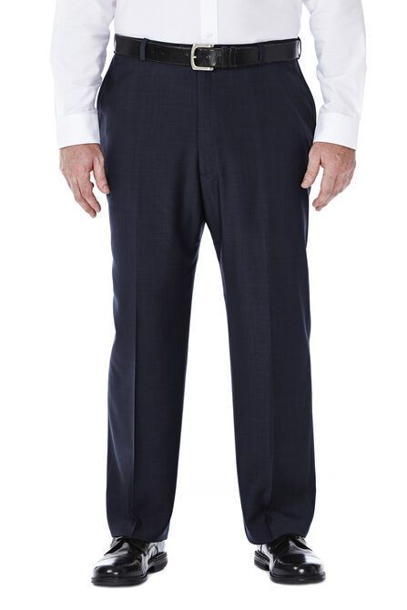 Big &amp; Tall E-CLO&trade; Stria Dress Pant, BLUE view# 1