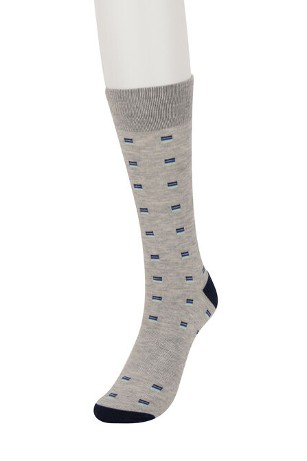 Grey Paso Neat Socks, Graphite view# 1